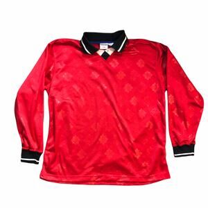 Vintage 90s Jerzees all over print graphic jersey